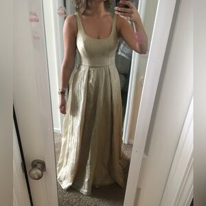 Gold  long dress
